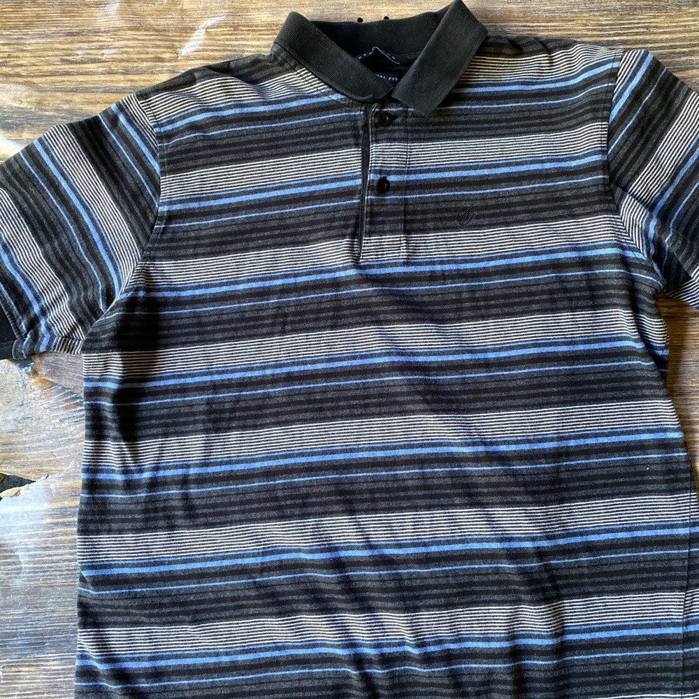 Sean John Striped Polo Shirt